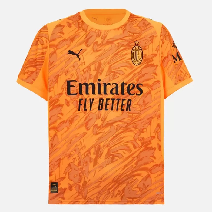 2025 2026 AC Milan Mens Goalkeeper Away Soccer Jersey Black Red 2025 2026 AC Milan Mens Goalkeeper Away Soccer Jersey Black Red