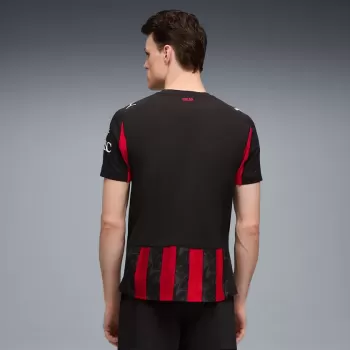 2025 2026 AC Milan Mens Home Authentic Soccer Jersey Player Version