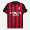 2025 2026 AC Milan Mens Home Soccer Jersey Rossoneri Flames