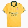 2025 2026 AC Milan Mens Third Soccer Jersey Yellow Green Monogram