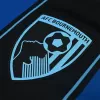 2025 2026 AFC Bournemouth Mens Away Soccer Jersey Blue Black Pinstripe 2025 2026 AFC Bournemouth Mens Away Soccer Jersey Blue Black Pinstripe