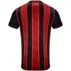 2025 2026 AFC Bournemouth Mens Home Soccer Jersey Red Black Rippled Sand