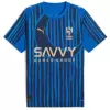 2025 2026 Al Hilal Saudi FC Mens Home Soccer Jersey Artist Collaboration 2025 2026 Al Hilal Saudi FC Mens Home Soccer Jersey Artist Collaboration
