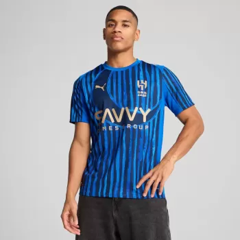 2025 2026 Al Hilal Saudi FC Mens Home Soccer Jersey Artist Collaboration 2025 2026 Al Hilal Saudi FC Mens Home Soccer Jersey Artist Collaboration