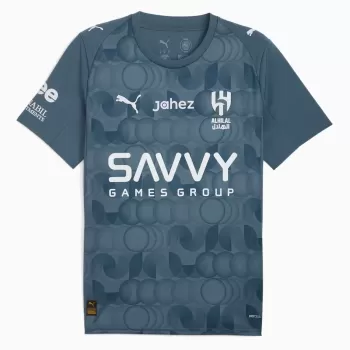2025 2026 Al Hilal Saudi FC Mens Third Soccer Jersey Futuristic Riyadh