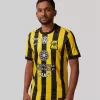 2025 2026 Al-Ittihad Club Mens Home Authentic Soccer Jersey Black Yellow 2025 2026 Al-Ittihad Club Mens Home Authentic Soccer Jersey Black Yellow