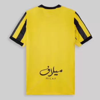 2025 2026 Al-Ittihad Club Mens Home Soccer Jersey Black Yellow 2025 2026 Al-Ittihad Club Mens Home Soccer Jersey Black Yellow