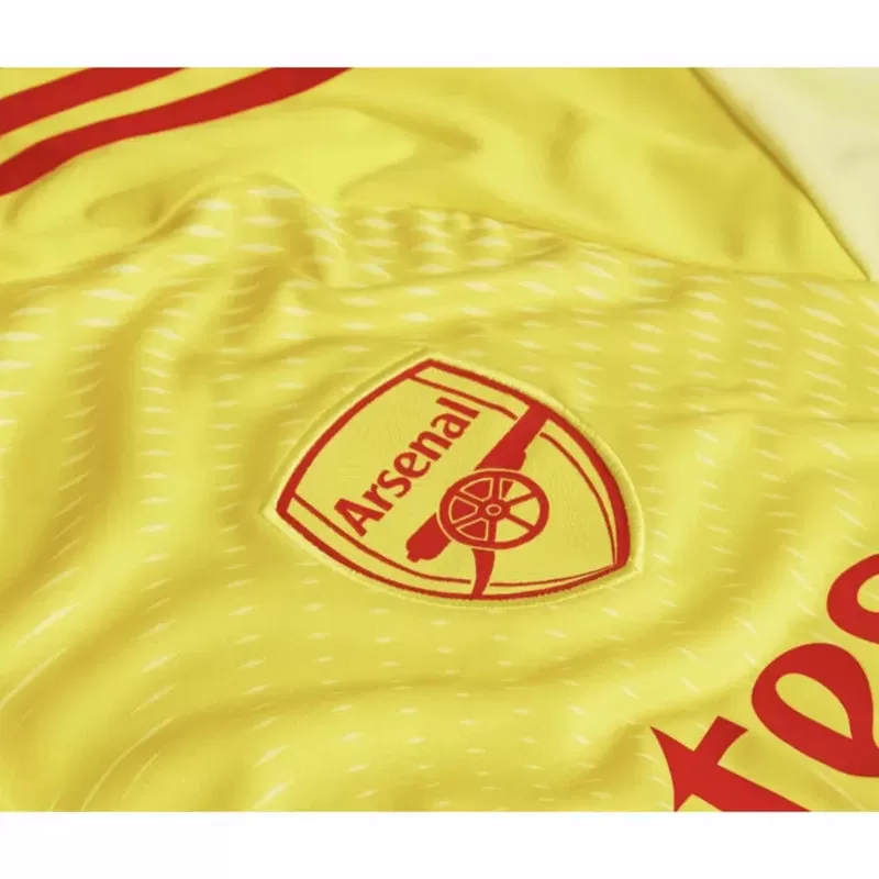 2025 2026 Arsenal FC Mens Home Goalkeeper Soccer Jersey Yellow 2025 2026 Arsenal FC Mens Home Goalkeeper Soccer Jersey Yellow