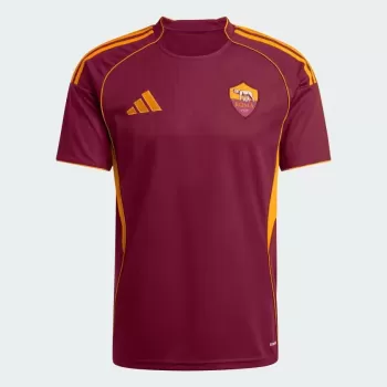 2025 2026 AS Roma Mens Home Soccer Jersey Legacy Burgundy