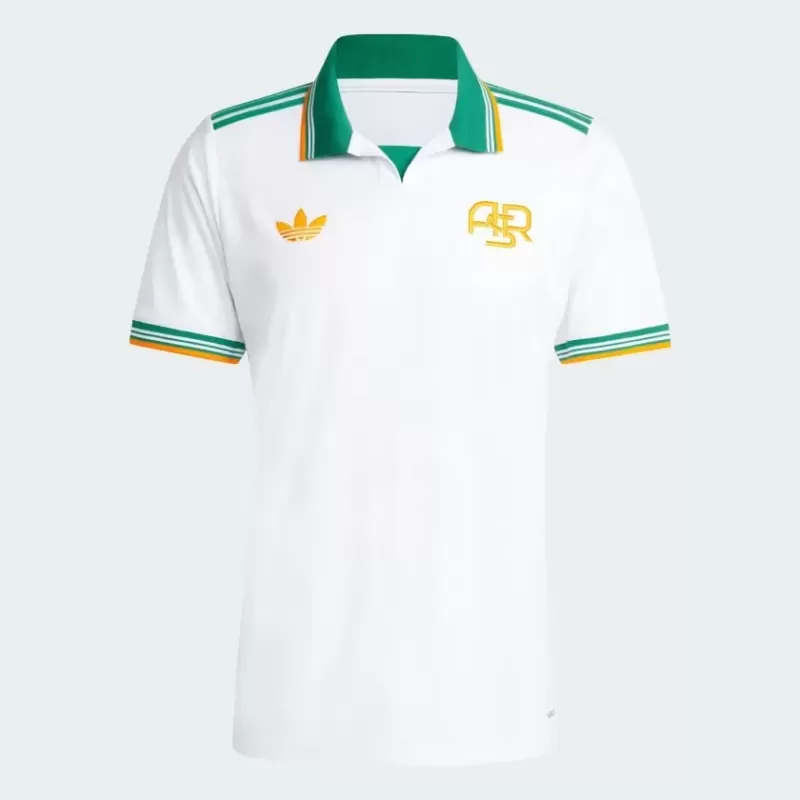 2025 2026 AS Roma Mens Third Soccer Jersey White Garden