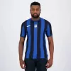 2025 2026 Atalanta Mens Home Soccer Jersey Blue Stripes