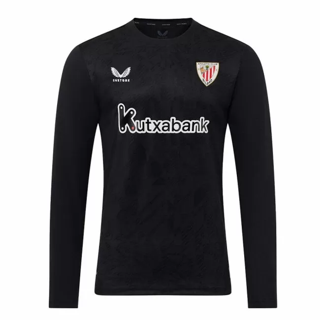2025 2026 Athletic Club Mens Home Goalkeeper Soccer Jersey Black Armor 2025 2026 Athletic Club Mens Home Goalkeeper Soccer Jersey Black Armor