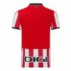 2025 2026 Athletic Club Mens Home Soccer Jersey Red White Pique 2025 2026 Athletic Club Mens Home Soccer Jersey Red White Pique