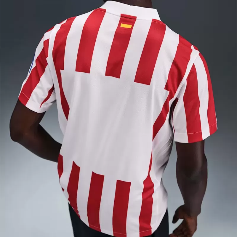 2025 2026 Atlético de Madrid Mens Home Authentic Soccer Jersey Player Version