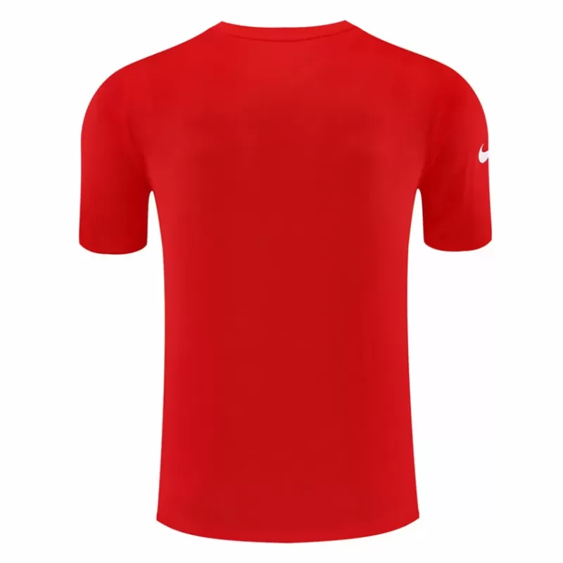 2025 2026 Atletico de Madrid Mens Pre Match Soccer Jersey Red White 2025 2026 Atletico de Madrid Mens Pre Match Soccer Jersey Red White
