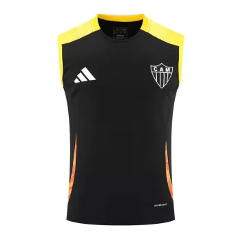 2025 2026 Atletico Mineiro Mens Black Training Sleeveless Top