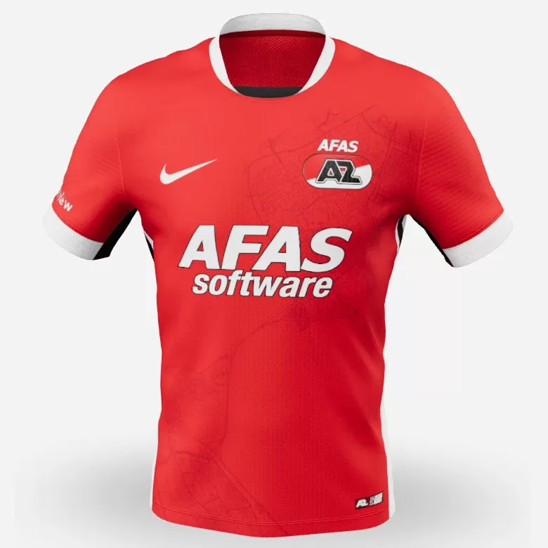 2025 2026 AZ Alkmaar Mens Home Soccer Jersey Red Heritage 2025 2026 AZ Alkmaar Mens Home Soccer Jersey Red Heritage