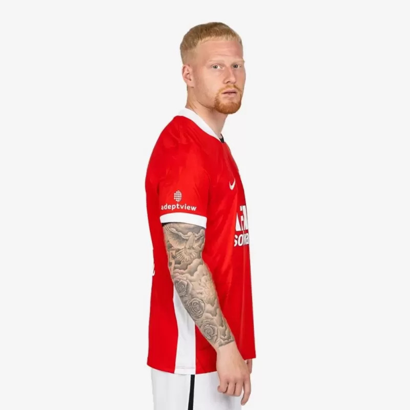 2025 2026 AZ Alkmaar Mens Home Soccer Jersey Red Heritage 2025 2026 AZ Alkmaar Mens Home Soccer Jersey Red Heritage