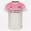 2025 2026 Bayer 04 Leverkusen Mens Away Soccer Jersey White Pink