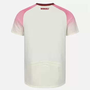 2025 2026 Bayer 04 Leverkusen Mens Away Soccer Jersey White Pink
