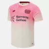 2025 2026 Bayer 04 Leverkusen Mens Away Soccer Jersey White Pink