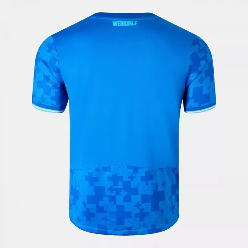 2025 2026 Bayer Leverkusen Mens Third Soccer Jersey Blue Oasis