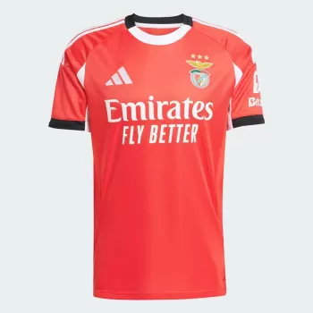 2025 2026 Benfica Mens Home Soccer Jersey Red Street Edition