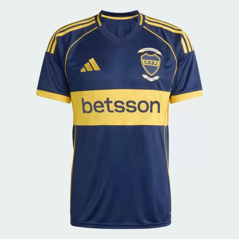 2025 2026 Boca Juniors Mens 120th Anniversary Home Soccer Jersey