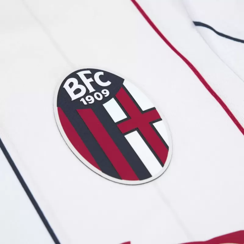 2025 2026 Bologna FC 1909 Mens Away Soccer Jersey White Red Blue