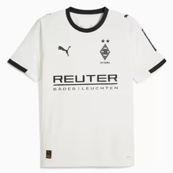 2025 2026 Borussia Monchengladbach Mens Home Soccer Jersey 125 Years
