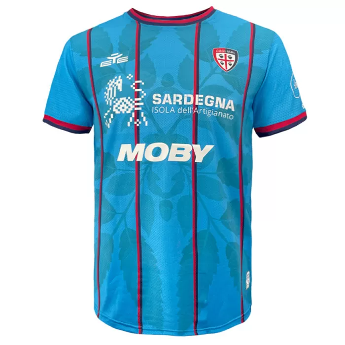 2025 2026 Cagliari Calcio Mens Third Soccer Jersey Oak Leaf Pattern 2025 2026 Cagliari Calcio Mens Third Soccer Jersey Oak Leaf Pattern