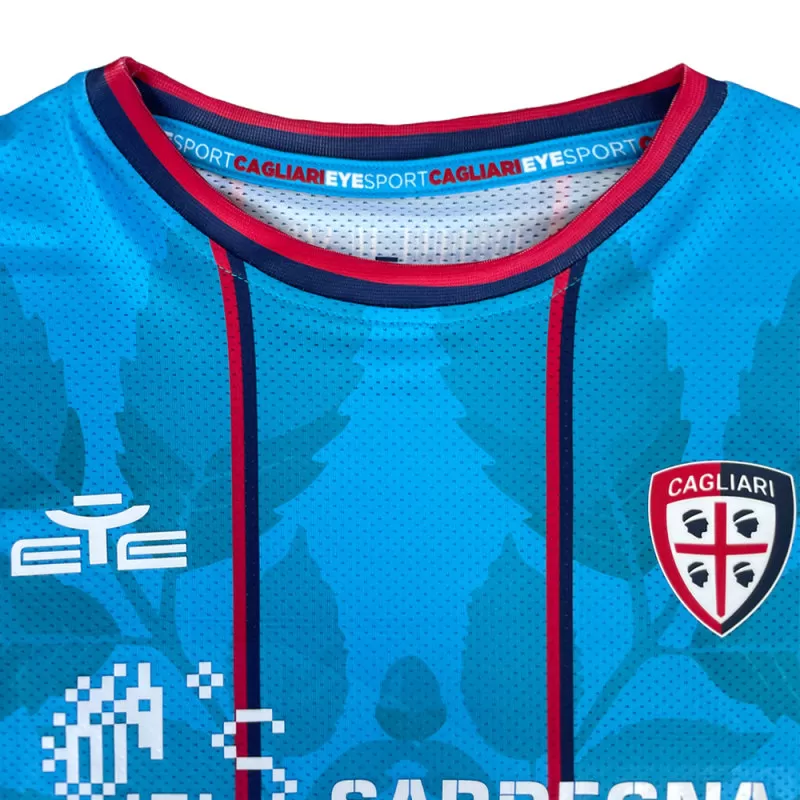 2025 2026 Cagliari Calcio Mens Third Soccer Jersey Oak Leaf Pattern 2025 2026 Cagliari Calcio Mens Third Soccer Jersey Oak Leaf Pattern