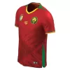2025 2026 Cameroon Mens Away Soccer Jersey Red Lion Graphic 2025 2026 Cameroon Mens Away Soccer Jersey Red Lion Graphic