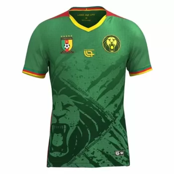 2025 2026 Cameroon Mens Home Soccer Jersey Indomitable Lions Green