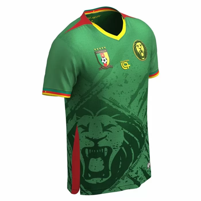2025 2026 Cameroon Mens Home Soccer Jersey Indomitable Lions Green 2025 2026 Cameroon Mens Home Soccer Jersey Indomitable Lions Green
