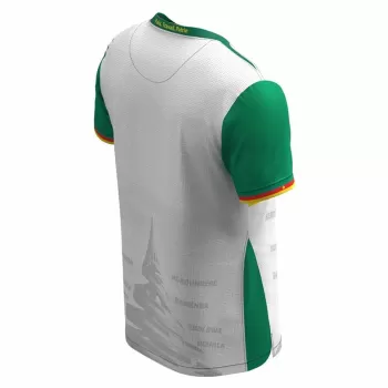 2025 2026 Cameroon Mens Third Soccer Jersey White Heritage