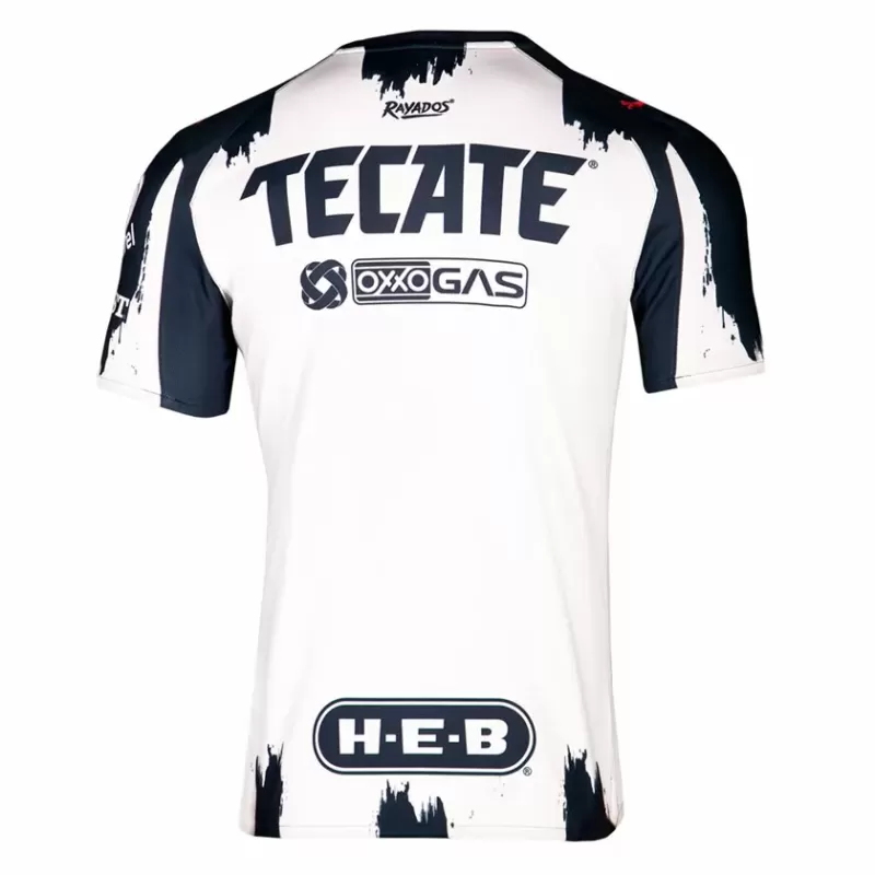 2025 2026 CF Monterrey Mens Home Soccer Jersey Blue White Stripes 2025 2026 CF Monterrey Mens Home Soccer Jersey Blue White Stripes