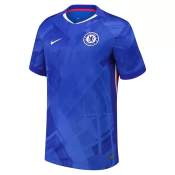 2025 2026 Chelsea Mens Home Soccer Jersey Royal Blue Architecture