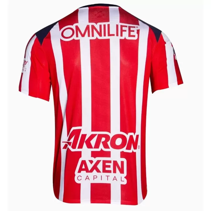 2025 2026 Chivas de Guadalajara Mens Home Soccer Jersey Red White