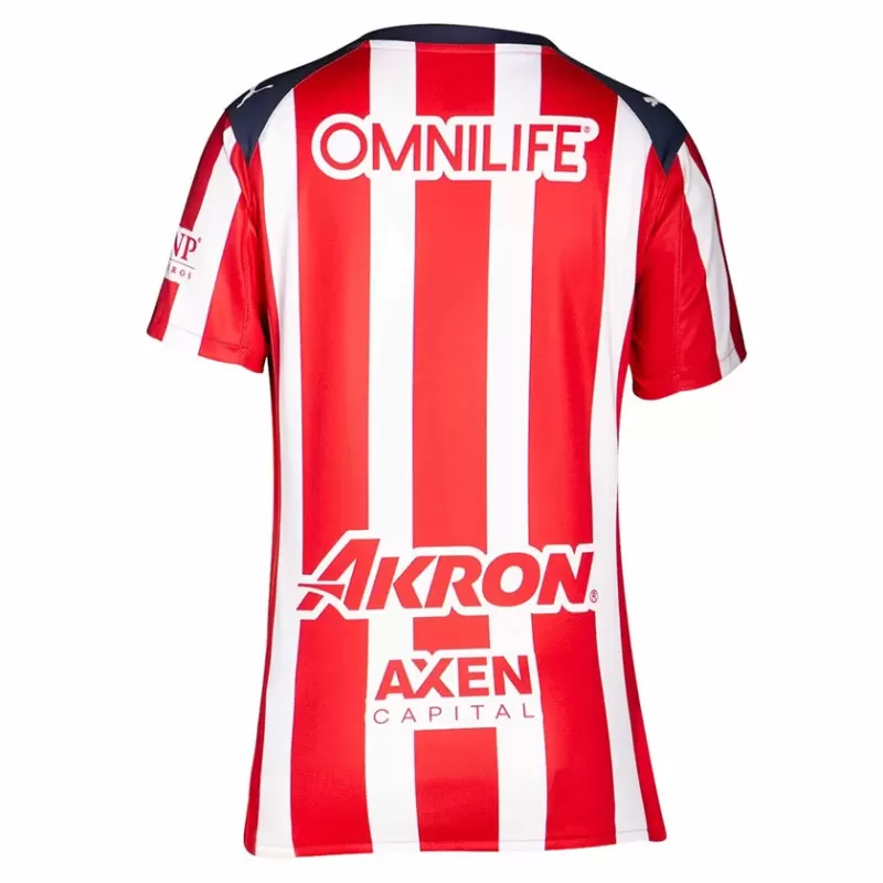 2025 2026 Chivas de Guadalajara Womens Home Soccer Jersey Red White