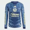 2025 2026 Club America Mens Away Long Sleeve Soccer Jersey Navy