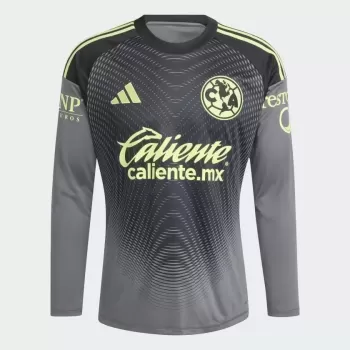 2025 2026 Club America Mens Goalkeeper Long Sleeve Soccer Jersey Grey