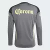 2025 2026 Club America Mens Goalkeeper Long Sleeve Soccer Jersey Grey 2025 2026 Club America Mens Goalkeeper Long Sleeve Soccer Jersey Grey