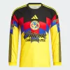 2025 2026 Club America Mens Home Long Sleeve Soccer Jersey Eagle Feather