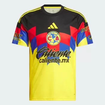 2025 2026 Club America Mens Home Soccer Jersey Eagle Feather Edition