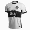 2025 2026 Club Olimpia Mens Home Soccer Jersey White Black 2025 2026 Club Olimpia Mens Home Soccer Jersey White Black