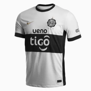 2025 2026 Club Olimpia Mens Home Soccer Jersey White Black