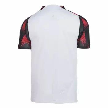 2025 2026 CR Flamengo Mens Away Soccer Jersey White Red