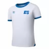2025 2026 El Salvador Mens Away Soccer Jersey White Beach Waves