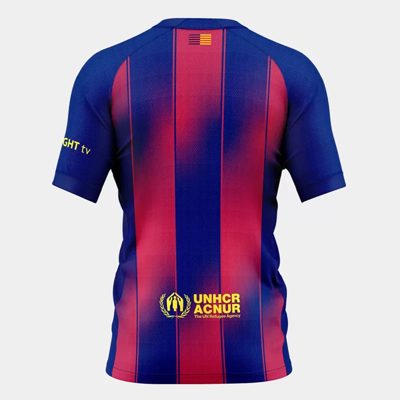2025 2026 FC Barcelona Mens Home Soccer Jersey Blaugrana Gradient